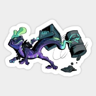 Azzy Flip Sticker